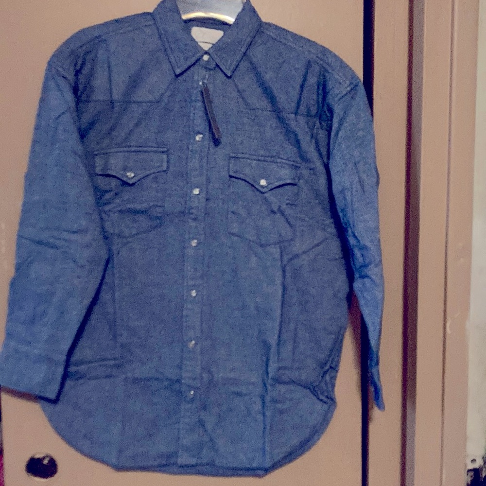 Cotton Denim Shirt